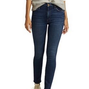 NEW Mother High-Rise Looker Skinny Jeans in Until Next Time, Size 28